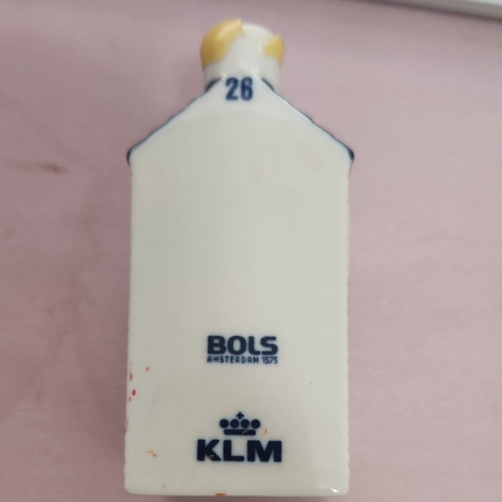Blue Delft's Klm By Bols Miniture House 26 Figurine - Picture 2 of 6